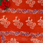 Ajrak Bengal Cotton Sarees -MB909 - Image 2