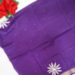 Pure Mangalagiri Pattu With Pearls Work Blouse -MB910 - Image 2