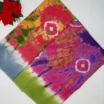 Malai Batic Shibori Cotton Sarees-MB911