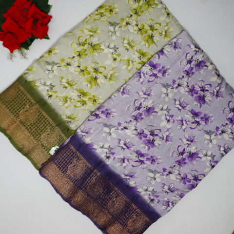 Vatica Bella Crushed Sarees -MB319(497)