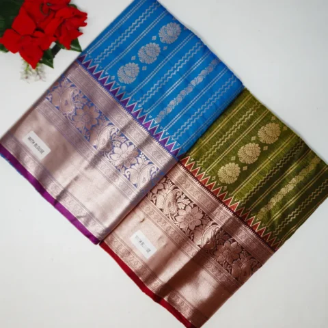 Semi Kanchipattu Sarees Offer Sale-MB210(1-34)