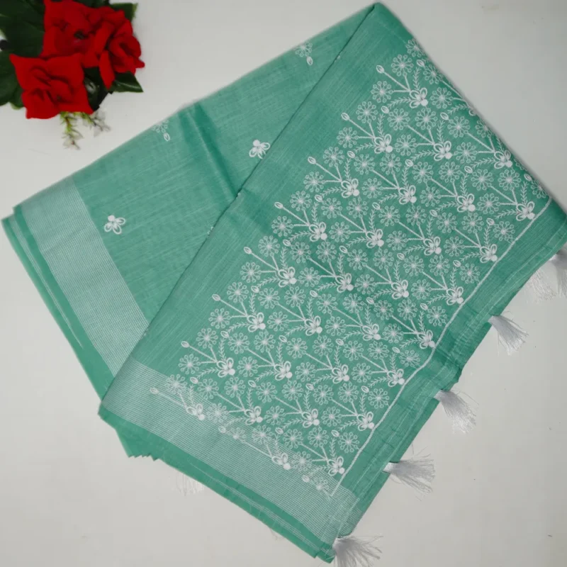 Maya Thread Work Fancy Sarees-MB296(917) - Image 4