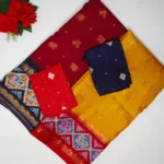 Crushed With Pochampalli Sarees-MB919