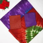 Multi Colour Shibory Cotton Sarees-MB923