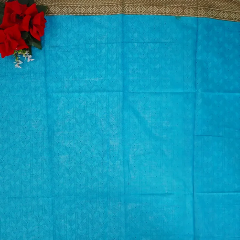 Kantha Designer Cotton Sarees-MB924 - Image 3