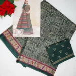 Summer Cotton Sarees-MB929 - Image 4