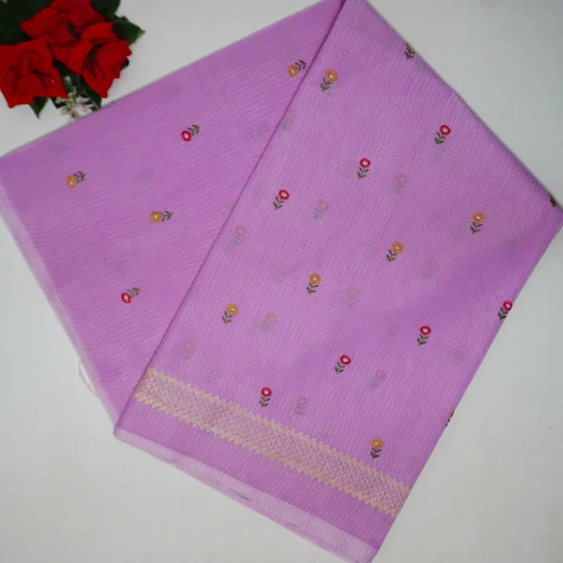 Kota Embroidery Fancy Sarees-MB938 - Image 4