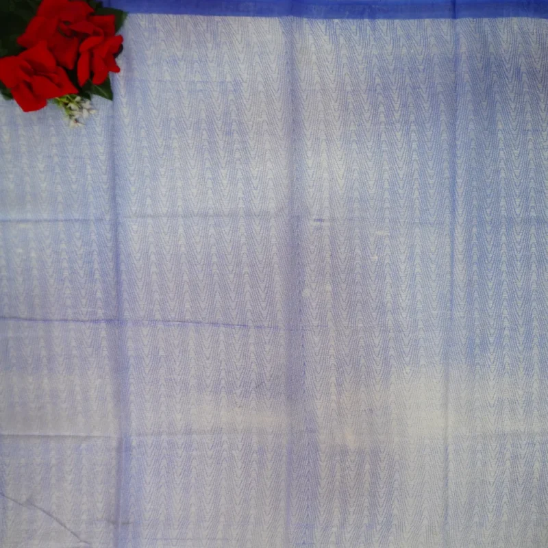 White Special Cotton Sarees-MB941 - Image 3
