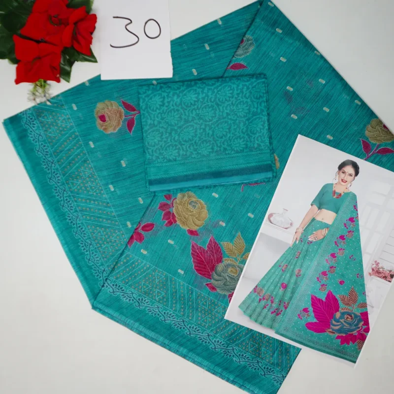 Summer Special Cotton Sarees-MB943(1-30) - Image 4