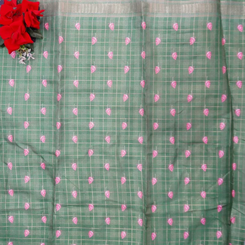 Siddanth Checks With Warm Silk Sarees -MB285(002) - Image 3