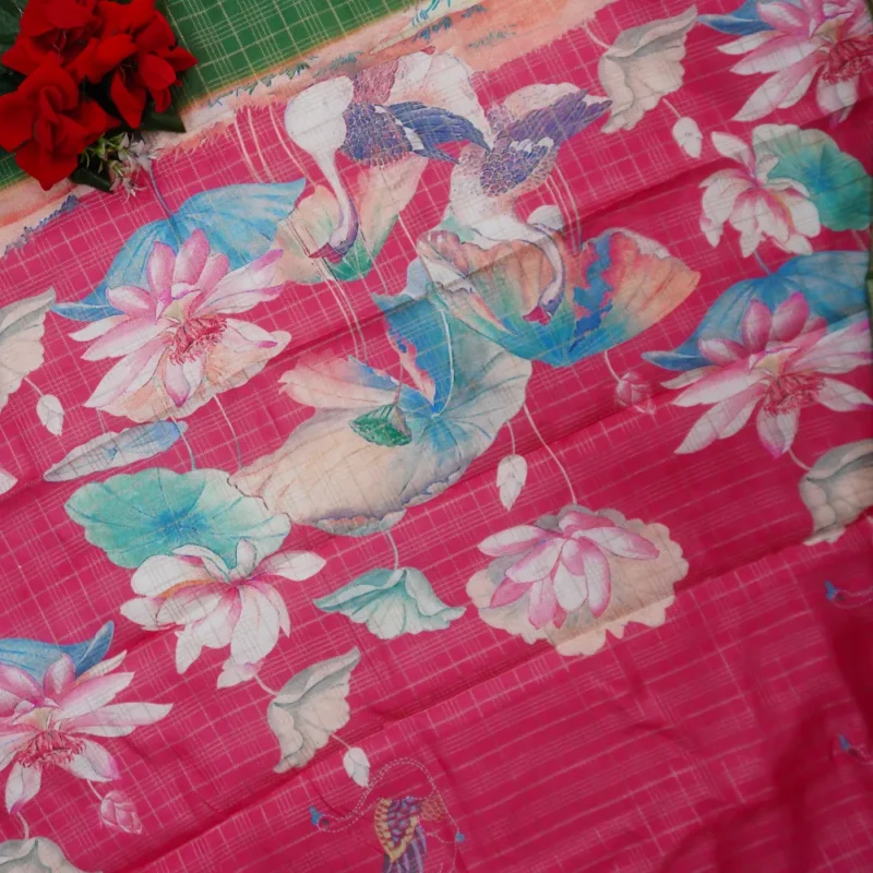 Siddanth Checks With Warm Silk Sarees -MB285(002) - Image 2