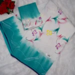 Pure Cotton Hand Breash Paint Sarees-MB007 - Image 4
