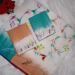 Pure Cotton Hand Breash Paint Sarees-MB007