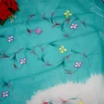 Pure Cotton Hand Breash Paint Sarees-MB007 - Image 2