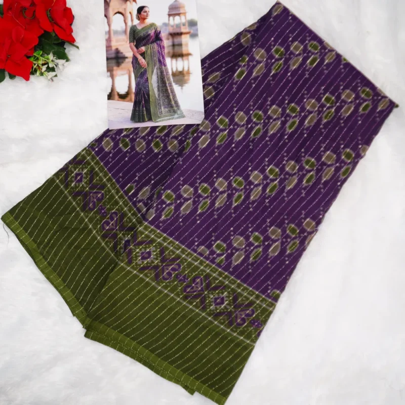 Pure Viscose Georgette Sarees -MB282(008) - Image 4