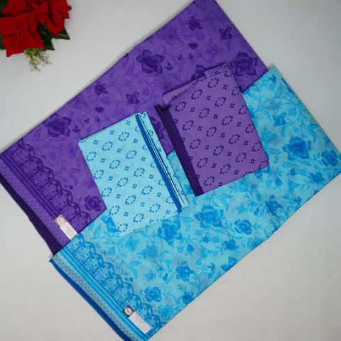 Pure Meena Cotton Sarees