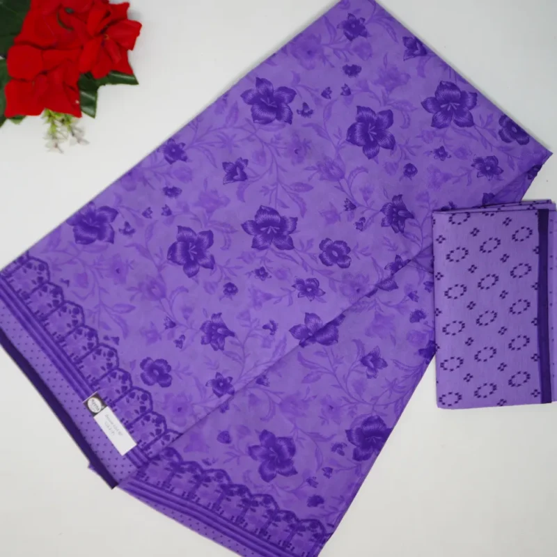 Pure Meena Cotton Sarees-MB955 - Image 4