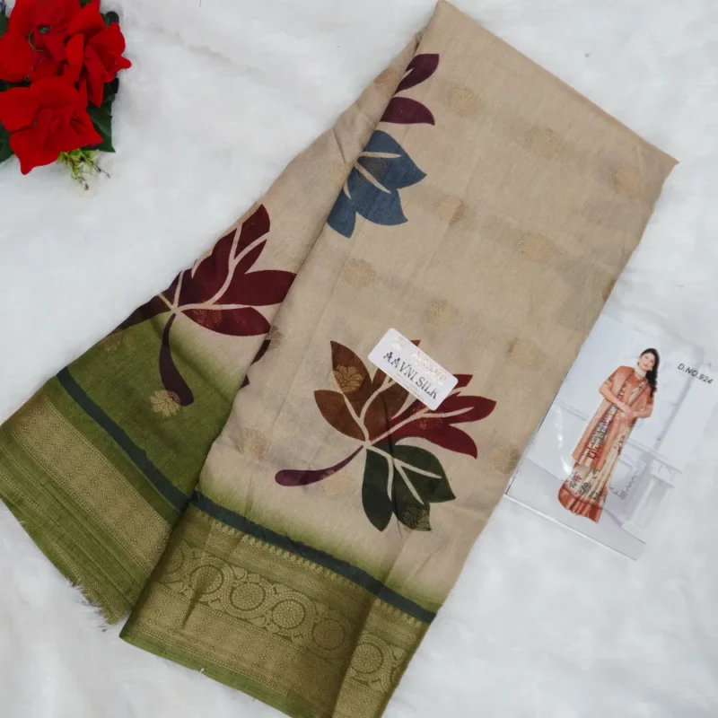 Tuseer Silk Pattu Sarees -MB290(961) - Image 4