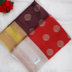 Sinddanth Brand Kalamkari Gap Border Sarees -MB970