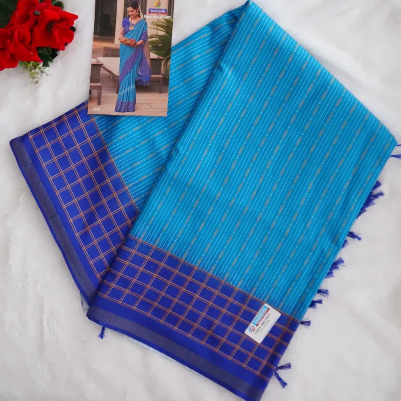 Emplyees Special Warm Silk Sarees -MB287(973) - Image 4