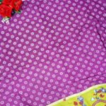 Heavy Dola Pen Kalamkari Crushed Sarees -MB015 - Image 3