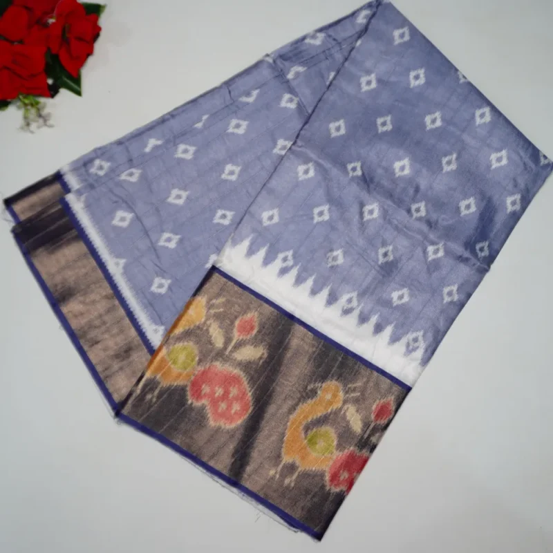 Dola Bandini Handloom Pochampalli Sarees -MB278(017) - Image 4