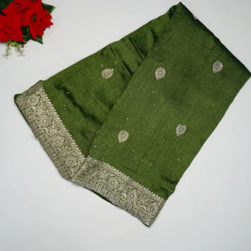 Rangoli Silk With Cut Work Sarees-MB274(026) - Image 4