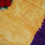 Kolkata Malai Cotton Shibori Sarees -MB032 - Image 2