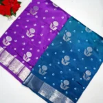 Soft Butter Silk Bandini Sarees -MB046