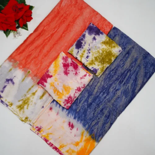 Kolkata Malai Cotton Shibori Sarees-051