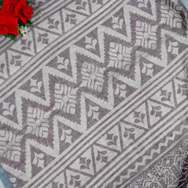 Small Designer Lenin Varli Print Sarees -MB239(053) - Image 3