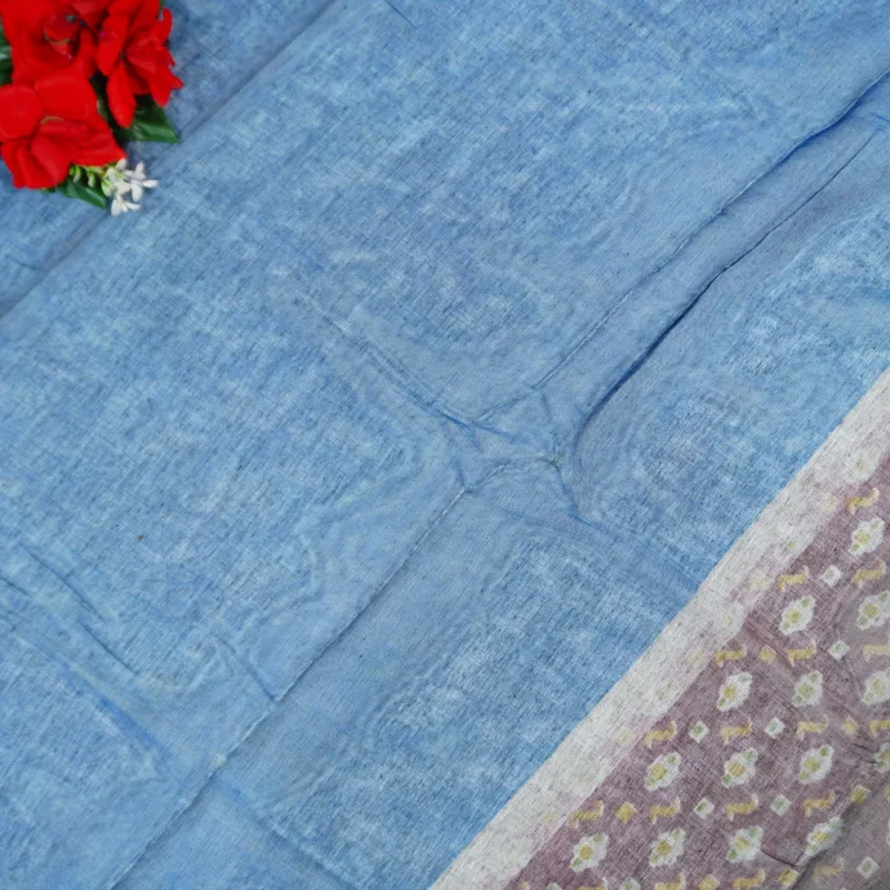 Small Designer Lenin Varli Print Sarees -MB238(054) - Image 2