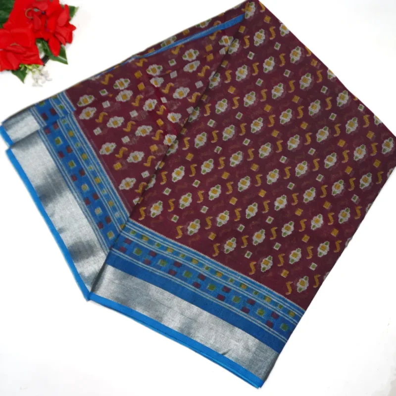 Small Designer Lenin Varli Print Sarees -MB238(054) - Image 4