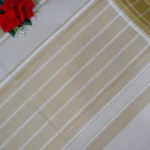 Pure Mangalagiri Doriya Cotton With Temple Border -MB058 - Image 3