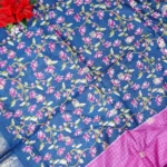 Gadwall Vintage Checks & Butties Sarees -MB062 - Image 3