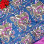 Gadwall Vintage Checks & Butties Sarees -MB062 - Image 2