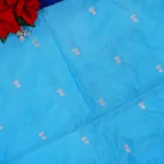 Green Mango Fancy Light Weight Sarees -MB064 - Image 2