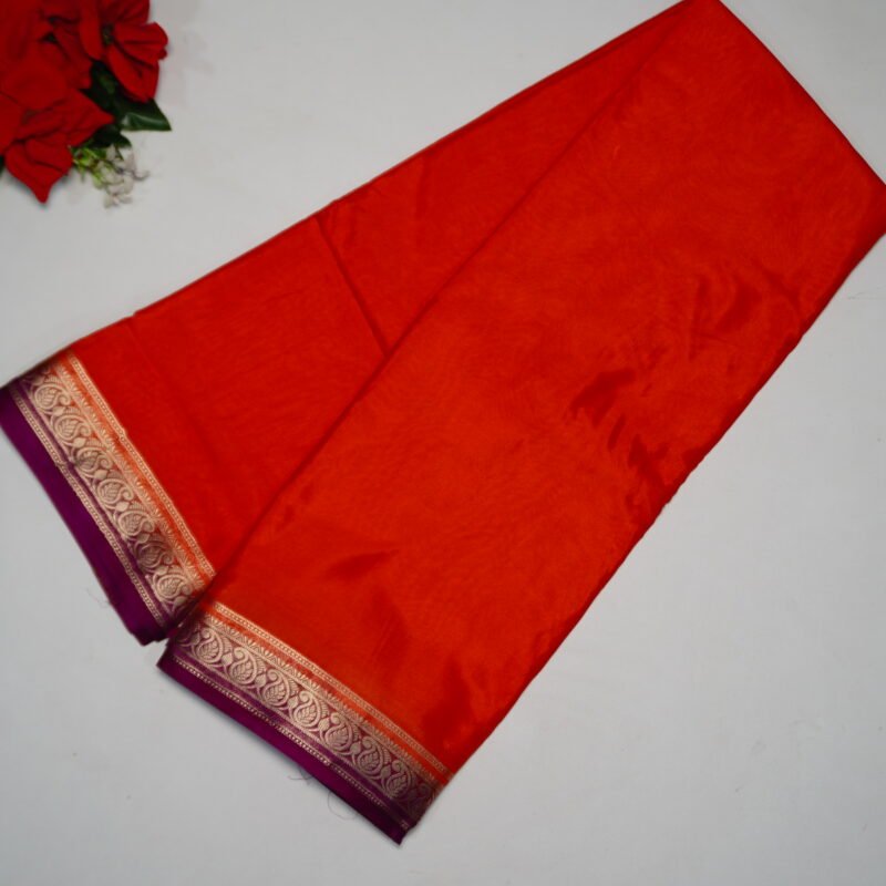 MySoure Silk Small Border Sarees -MB235(067) - Image 4