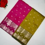 Light Weight Green Mango Sarees-MB069