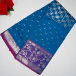 Light Weight Green Mango Sarees-MB070 - Image 4