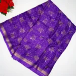 Mangalagiri Check With Kalanjali Silk Georgette Sarees -MB072 - Image 4