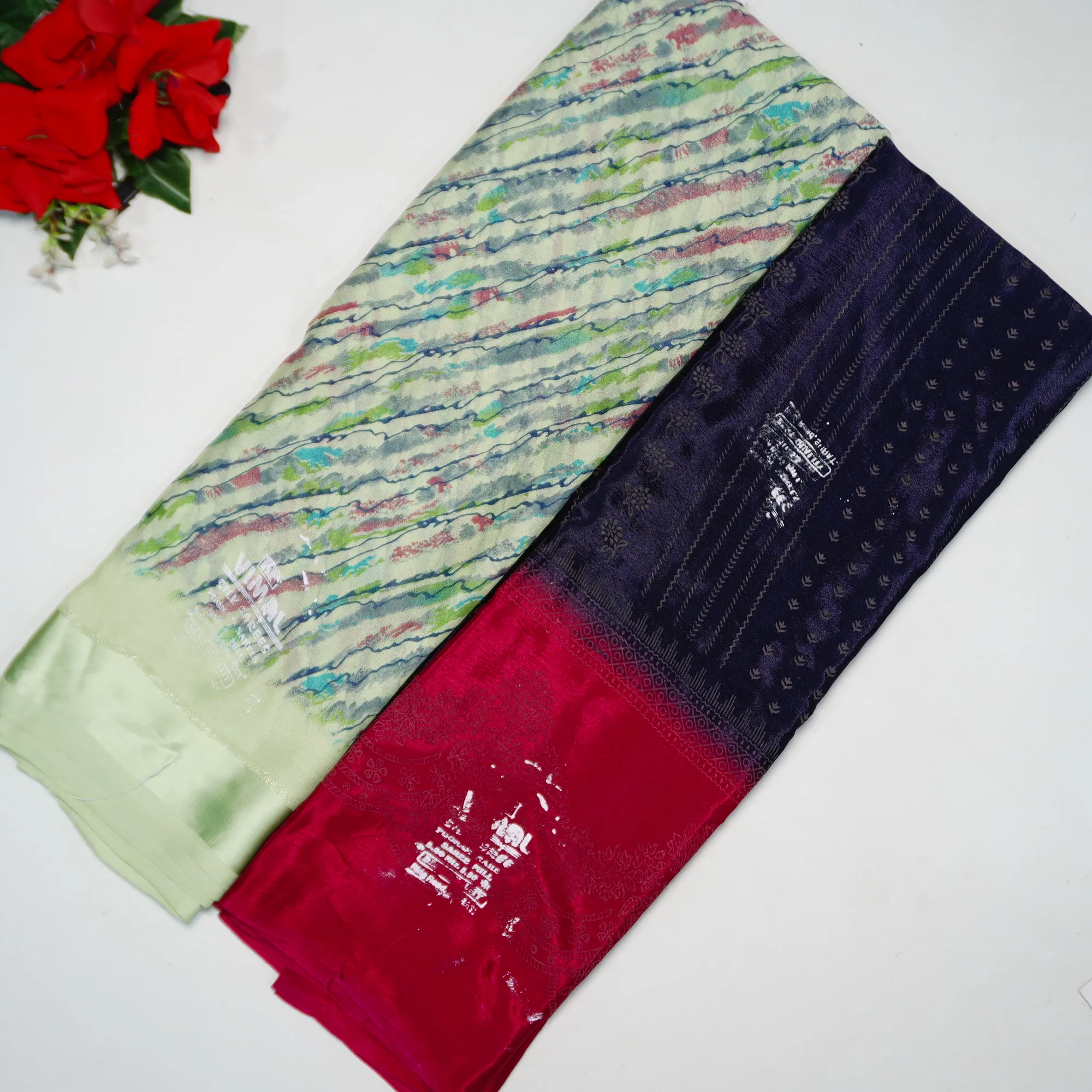 299 (32) Punam WithOut Blouse Sarees -MB299(1-45) - Image 1