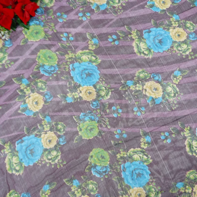 Plain Khasi Special Cotton Sarees -MB089 - Image 2