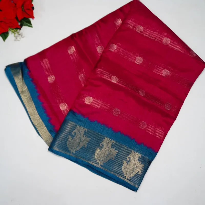 Kasturi Gadwal Pattu Sarees -MB225(090) - Image 4