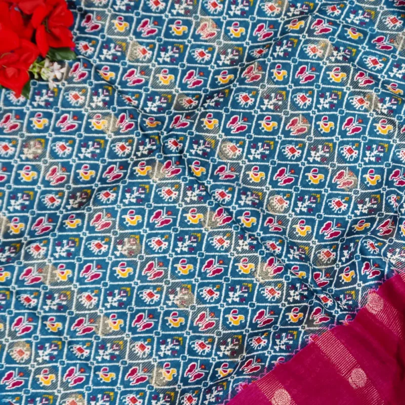 Kasturi Gadwal Pattu Sarees -MB225(090) - Image 2
