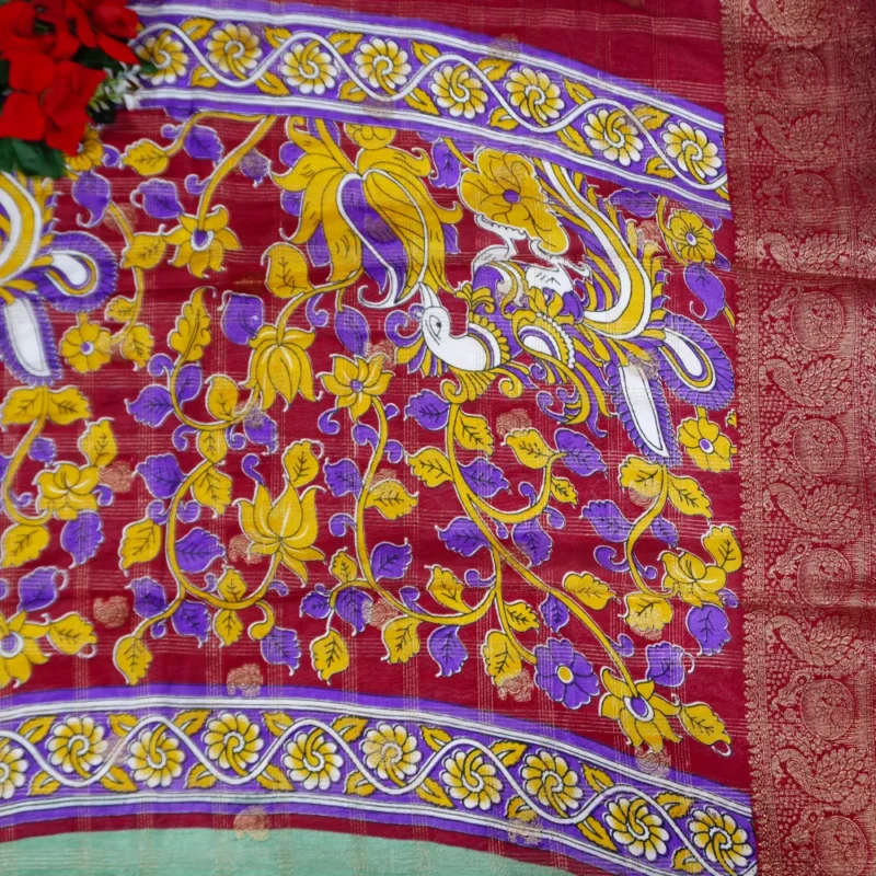 Kasturi Gadwal Pattu Sarees -MB224(091) - Image 4