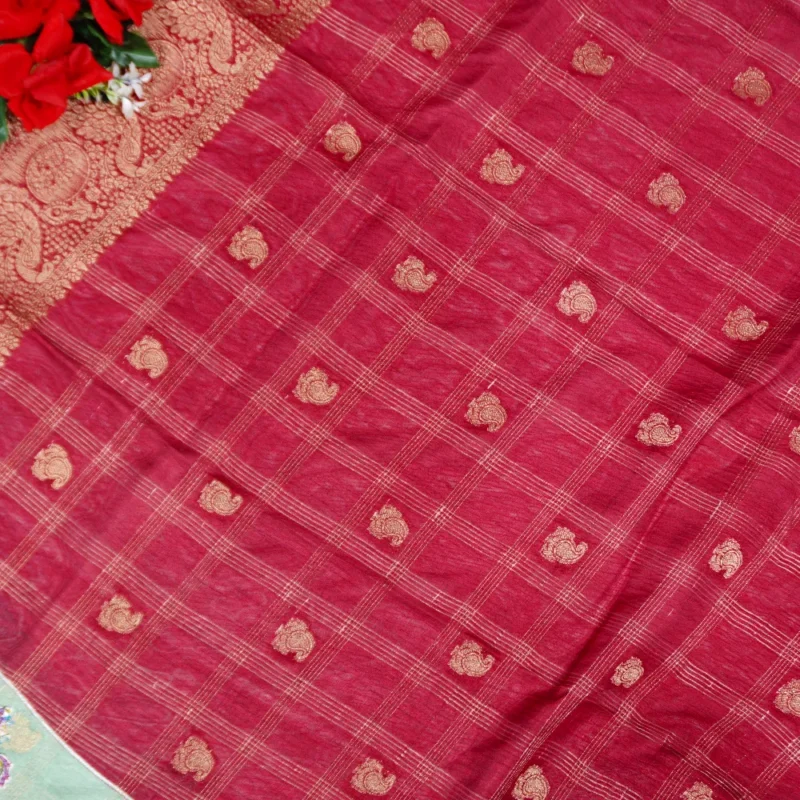 Kasturi Gadwal Pattu Sarees -MB224(091) - Image 3