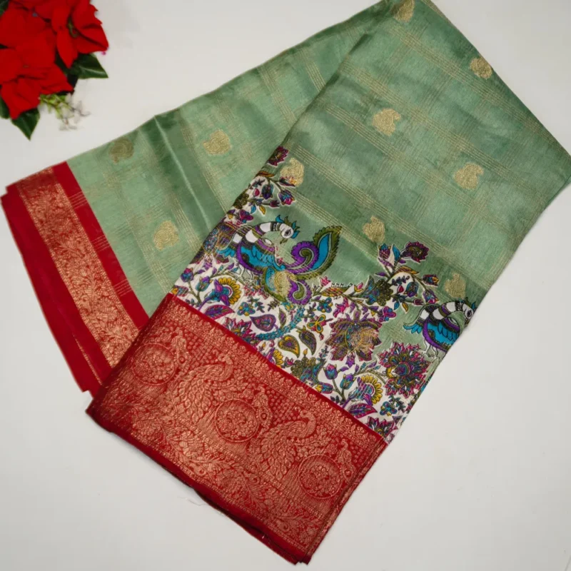 Kasturi Gadwal Pattu Sarees -MB224(091) - Image 2