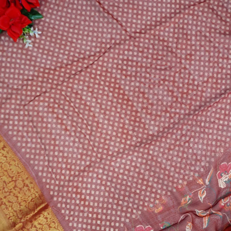 Mirzapur Silk With Kanchi Boarder -MB222(093) - Image 3