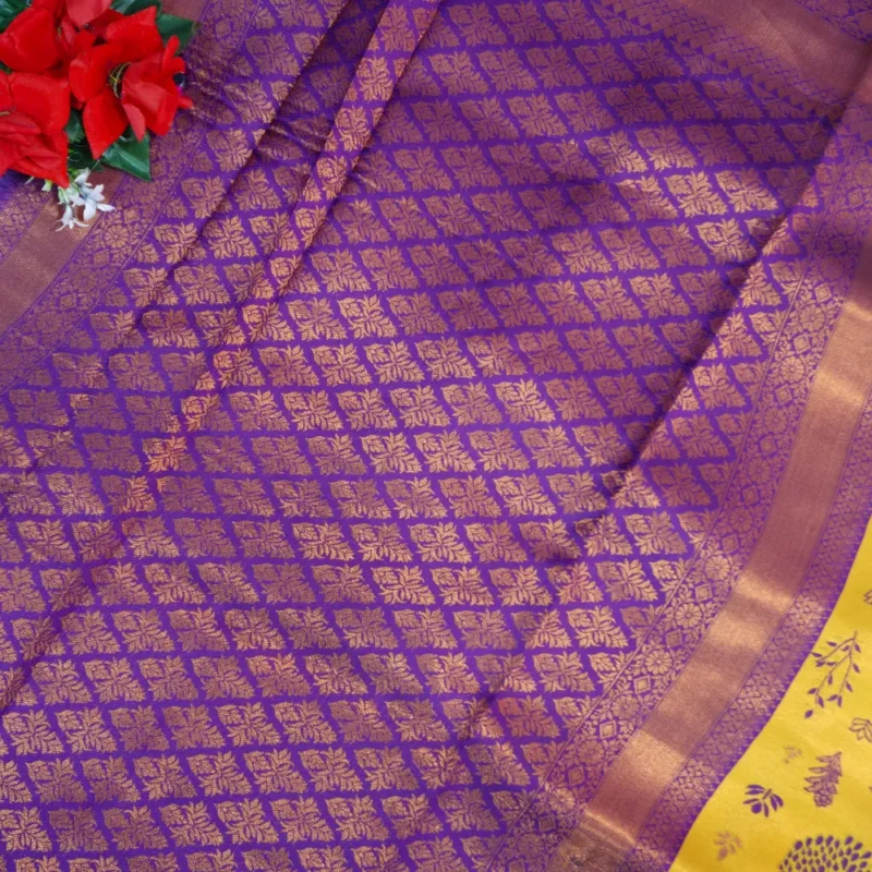 Parvathi Pattu With Work Blouse -MB506(094) - Image 2